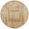 vidaXL Mesa de Jardim Natural 80 x 70 cm Bambu