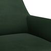 vidaXL Cadeiras de jantar giratorias 2 pcs veludo verde-escuro