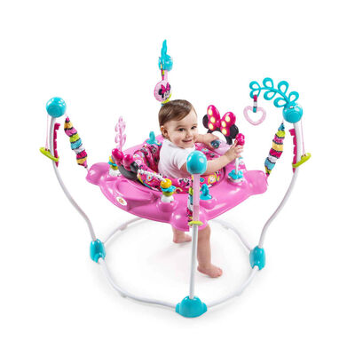 Disney Cadeira baloiço para bebé da Minnie Mouse, rosa, K10299
