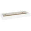 vidaXL Prateleiras parede Loggia 4 pcs 40x15x4cm MDF carvalho e branco