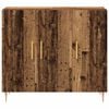 vidaXL Buffet Madeira antiga 90 x 34 x 80 cm Madeira processada