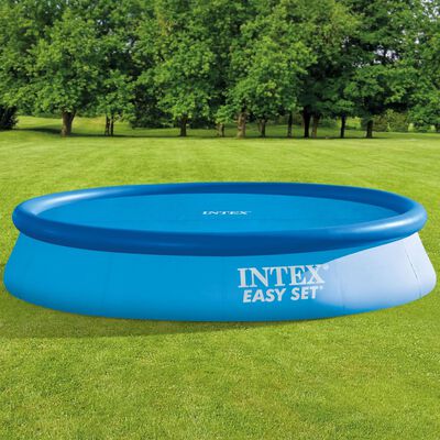 Intex Cobertura para piscina solar 348 cm polietileno azul