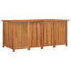 vidaXL Caixa de arruma&ccedil;&atilde;o para jardim 200x80x75 cm ac&aacute;cia maci&ccedil;a