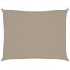 vidaXL Para-sol vela tecido oxford retangular 3x4,5 m cinza-acast.