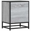 vidaXL Mesas de cabeceira 2 pcs sonoma cinzento 40x31x50 cm madeira