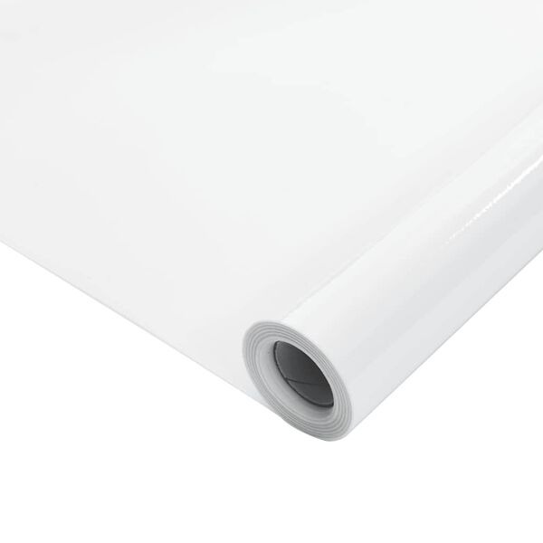vidaXL Pel&iacute;culas janela est&aacute;tica 3 pcs PVC branco fosco