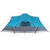 vidaXL Tenda familiar tipi para 8 pessoas imperme&aacute;vel azul