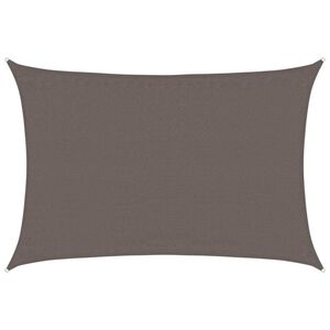 vidaXL Para-sol estilo vela 160 g/m&sup2; 3,5x4,5 m PEAD antracite