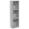 vidaXL Arm&aacute;rio de parede para banheiro Sonoma cinza 20 x 14 x 70 cm