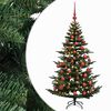 vidaXL &Aacute;rvore de Natal artificial com bolas 120 cm 150 LED