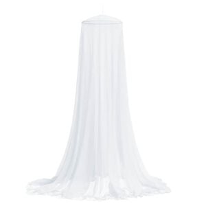 vidaXL Rede mosquiteira para cama malha 220 56x56x220 cm branco