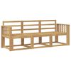 vidaXL Conjunto de Sof&aacute;s para Exterior 3 unid. Branco
