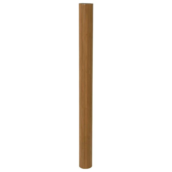 vidaXL Divis&oacute;ria largura 600 cm altura 165 cm bambu castanho