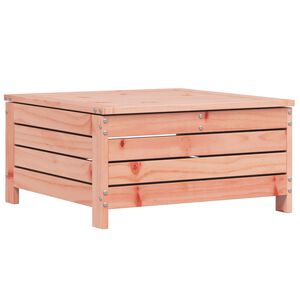 vidaXL Apoio p&eacute;s para jardim 62x63,5x32 cm madeira de douglas maci&ccedil;a