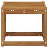 vidaXL Banco de Banquinho Natural 43 x 43 x 37 cm