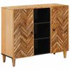 vidaXL Gabinetes de Armazenamento com porta Castanho 90 x 33,5 x 75 cm