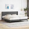 vidaXL Estrutura da Cama Cinza Escuro 180 x 200 cm Veludo
