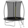 vidaXL Conjunto de trampolim redondo 183x52 cm 80 kg