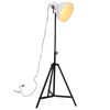 vidaXL Candeeiro de p&eacute; 25 W 61x61x90/150 cm E27 branco