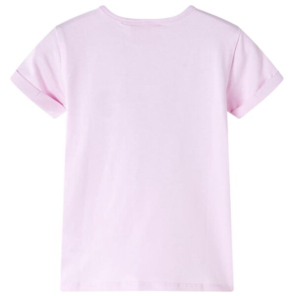 T-shirt de criança rosa-suave 104
