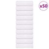 vidaXL Toalhas de rosto FROGN 50 unidades Branco 30x30 cm 360 g/m&sup2;