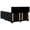 vidaXL Cama com molas/colch&atilde;o 140x190 cm veludo preto