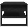 vidaXL Mesa de centro Carvalho Preto 102 x 55 x 45 cm