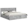 vidaXL Estrutura de Cama com Armazenamento e Cabeceira 200 x 200 cm