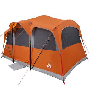 vidaXL Barraca Familiar Laranja e Laranja 435 x 255 x 216 cm