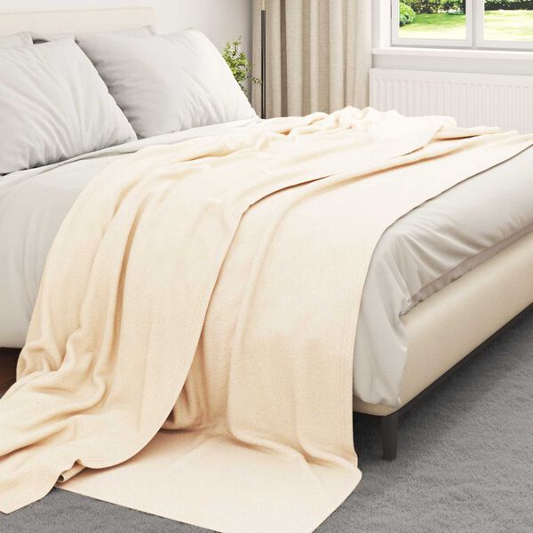 vidaXL Cobertores de Sof&aacute; 24 pcs Creme 240 x 220 cm L&atilde;
