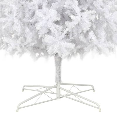 vidaXL Árvore de Natal artificial pré-iluminada 400 cm branco