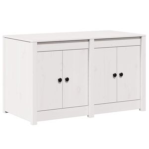 vidaXL Arm&aacute;rio de Cozinha com porta MEPPEL Branco 106 x 55 x 64 cm