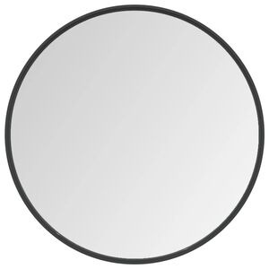 vidaXL Espelho de parede 60 cm preto