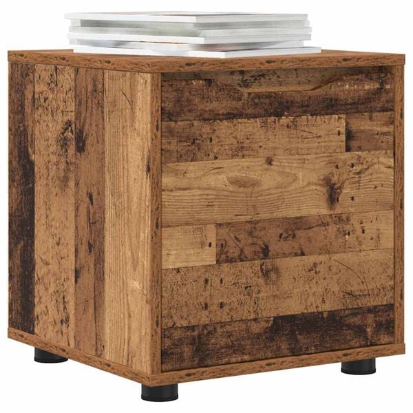 vidaXL Arm&aacute;rio de Banheiro Madeira Antiga 40,5 x 40 x 44 cm