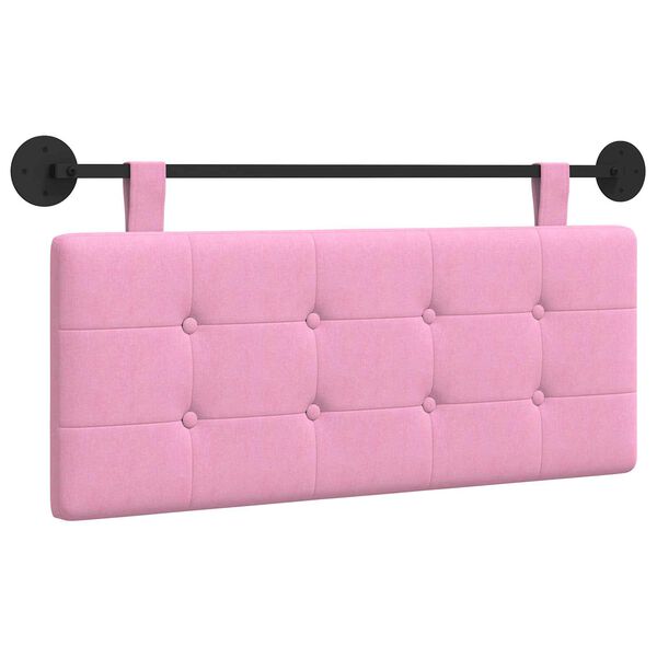 vidaXL Cabeceira Suspensa Montado na parede tecido