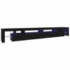 vidaXL M&oacute;vel de TV com luzes LED 290x36,5x40 cm preto