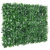  vidaXL Vedação de arbusto artificial 24 pcs 40x60 cm verde