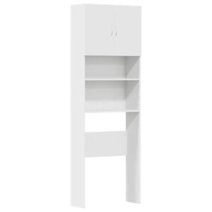 vidaXL Arm&aacute;rio m&aacute;quina lavar roupa derivados madeira branco