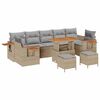 vidaXL Conjunto de Sof&aacute; de Jardim 13 unid. 9-N&uacute;mero de lugares