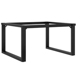 vidaXL Pernas para mesa de centro estrutura em O a&ccedil;o
