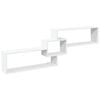 vidaXL Arm&aacute;rio de parede 158x18x53 cm derivados de madeira branco