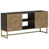 vidaXL Gabinete para TV com gaveta com porta Lat&atilde;o 105 x 30 x 50 cm