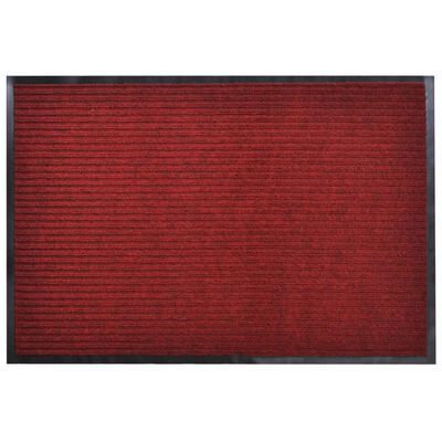 Tapete vermelho para porta em PVC 90 x 60 cm
