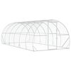 vidaXL Galinheiro Prateado 600 x 300 x 200 cm A&ccedil;o Galvanizado