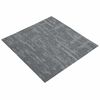 vidaXL Azulejo de Carpete Cinzento Cimento 50 x 50 cm 20 unid.
