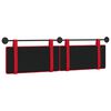 vidaXL Cabeceira Suspensa Vermelho 190 x 55 x 5 cm Couro Sint&eacute;tico