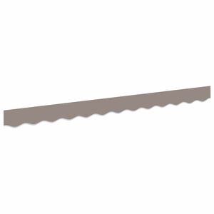 vidaXL Substitui&ccedil;&atilde;o de Valance de Toldo Cinzento-claro 230 x 20 cm