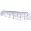 vidaXL Galinheiro de exterior 3x16x2 m a&ccedil;o galvanizado