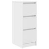 vidaXL Aparador 29,5x34x76 cm derivados de madeira branco