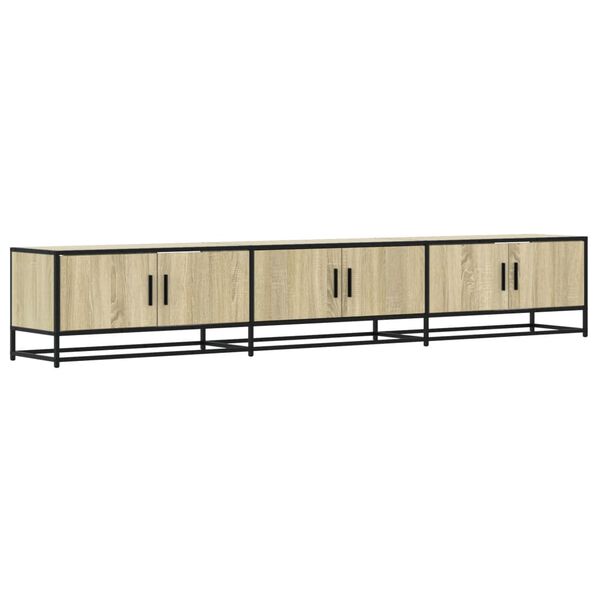 vidaXL M&oacute;vel de TV 240x35x41 cm derivados de madeira carvalho sonoma